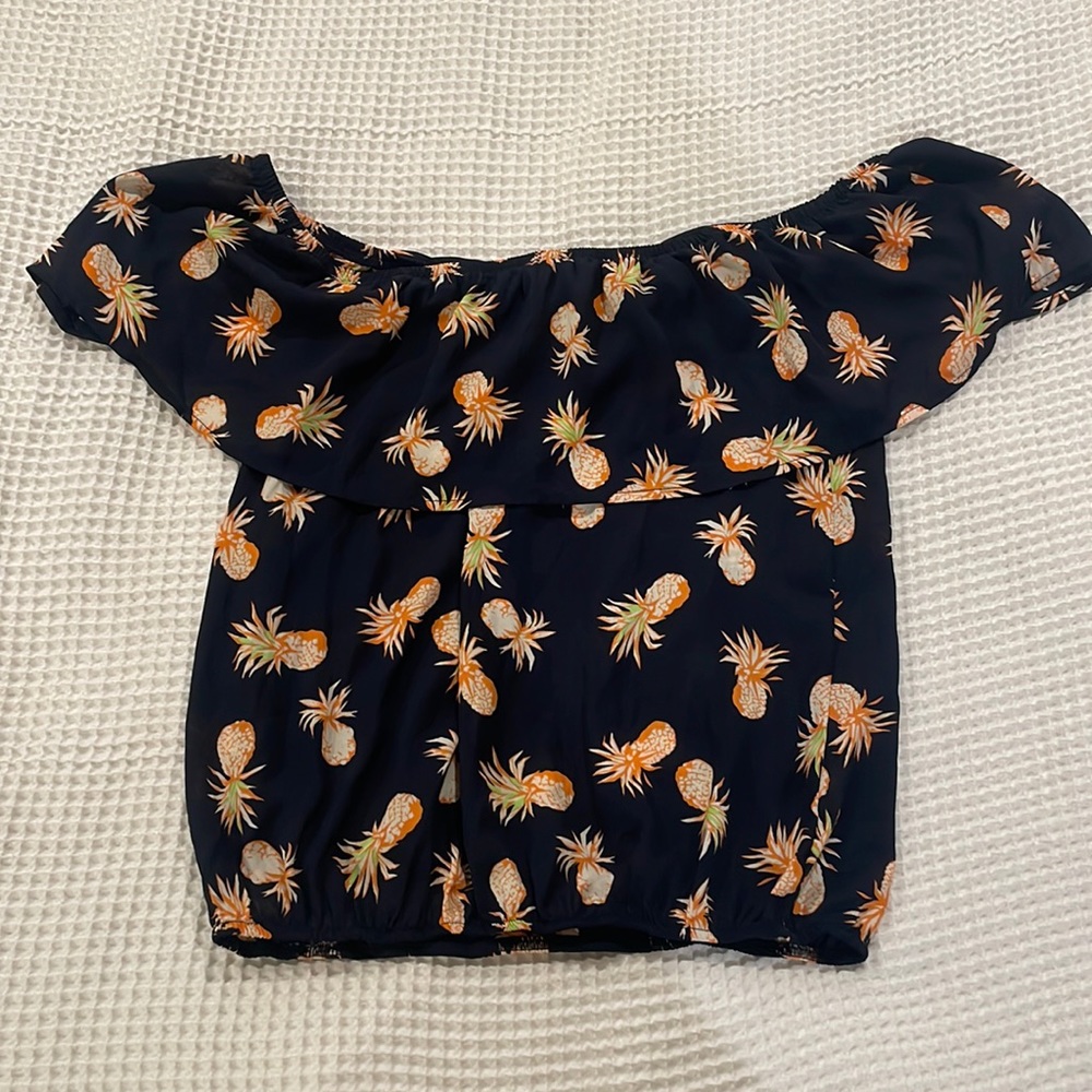 Off the shoulder blouse